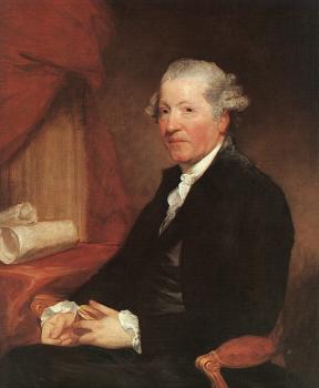 吉爾伯特 查爾斯 斯圖爾特 Portrait of Sir Joshua Reynolds